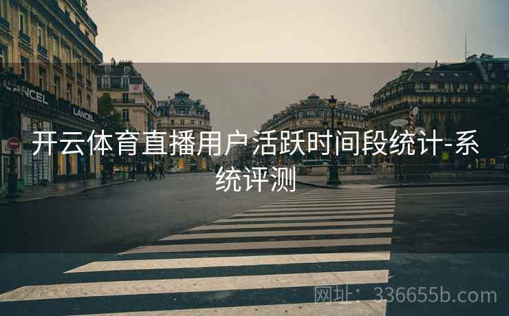开云体育直播用户活跃时间段统计-系统评测