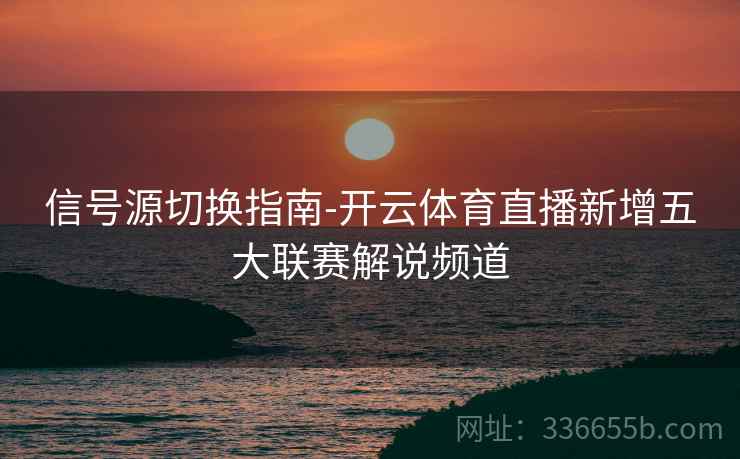 信号源切换指南-开云体育直播新增五大联赛解说频道