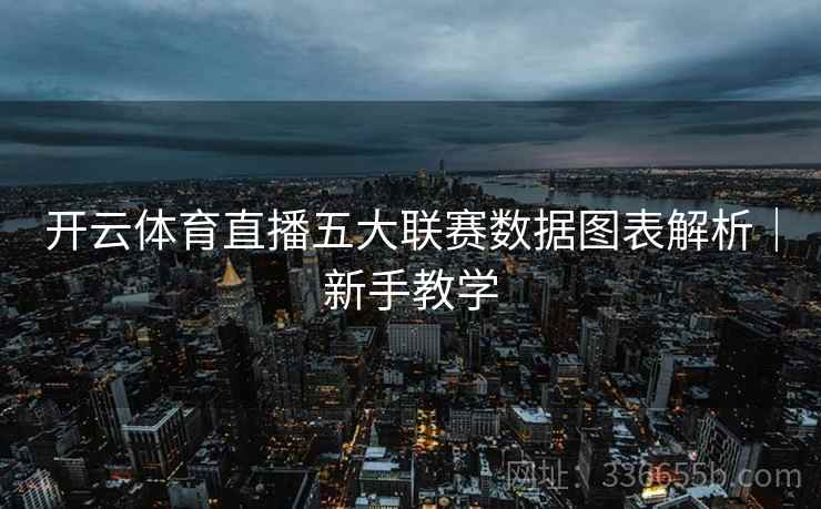 开云体育直播五大联赛数据图表解析｜新手教学